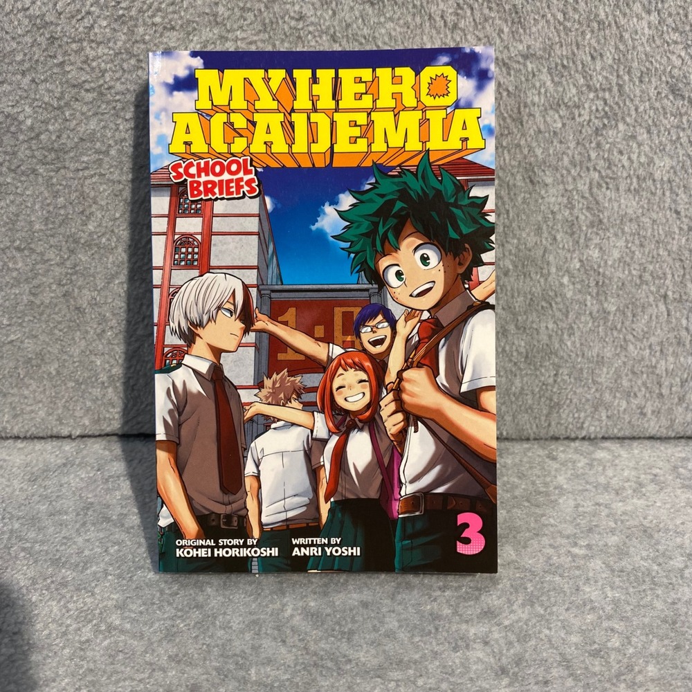 My Hero Academia School Briefs Vol 3 Novel Shonen Jump Manga Book VIZ Media